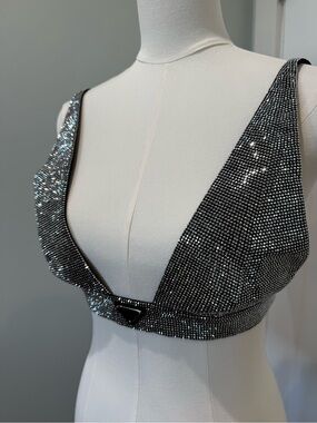 Prada embellished bralette